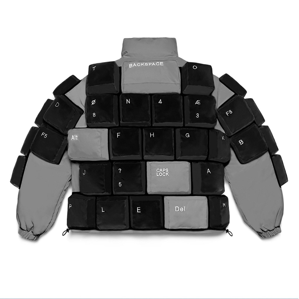 Liminal Workshop Keyboard Jacket In Black & Grey - image 3